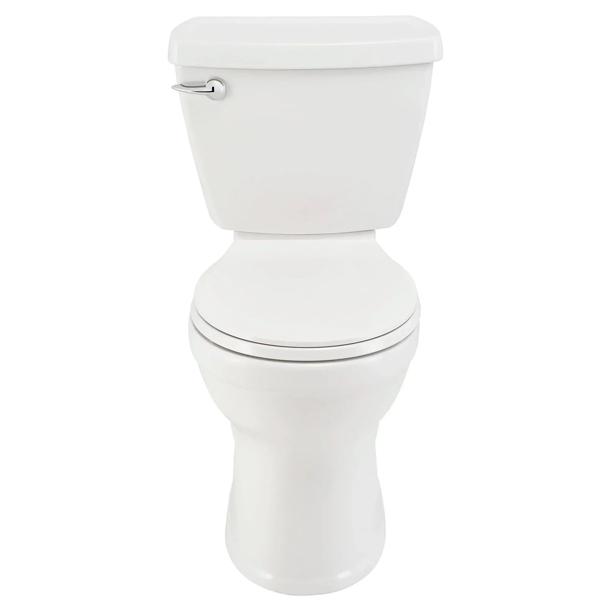 American Standard Champion White Round Chair Height 2-piece Toilet, 12-in Rough-In