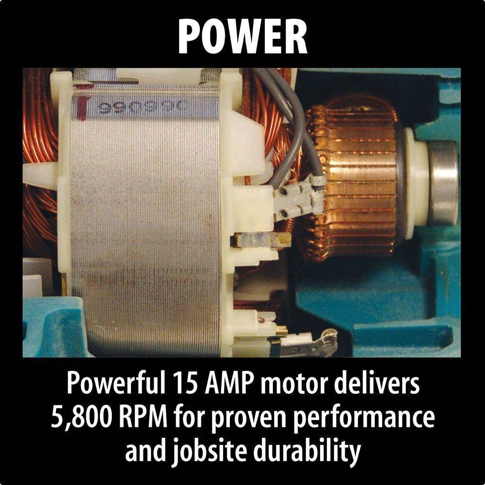 7-1/4 in. 15 Amp Corded Circular Saw with Dust Port 2 LED Lights 24T Carbide Blade - Super Arbor