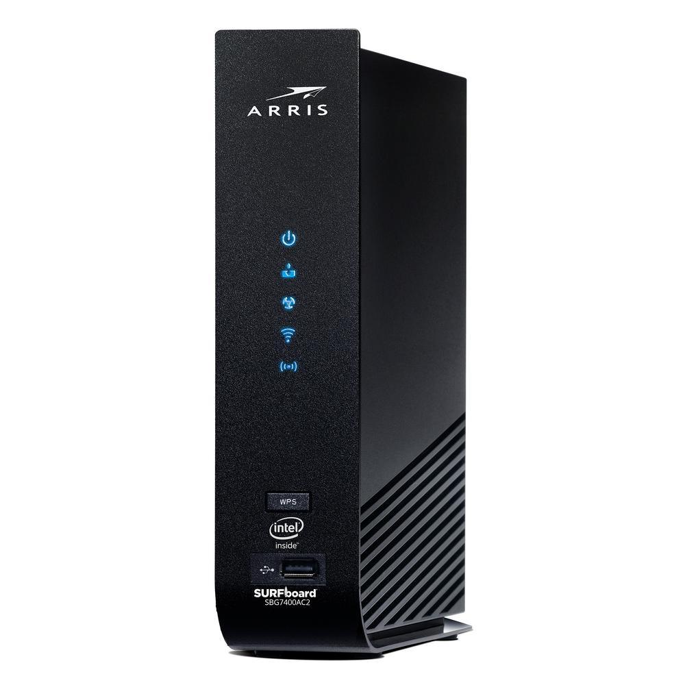 SURFboard SBG7400AC2 Cable Modem and Wi-Fi Router with McAfee - Super Arbor