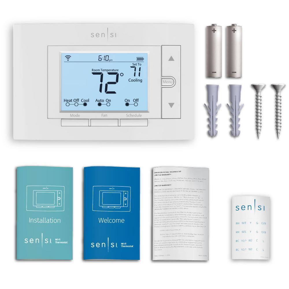 Emerson Sensi Wi-Fi Smart Thermostat for Smart Home - Super Arbor