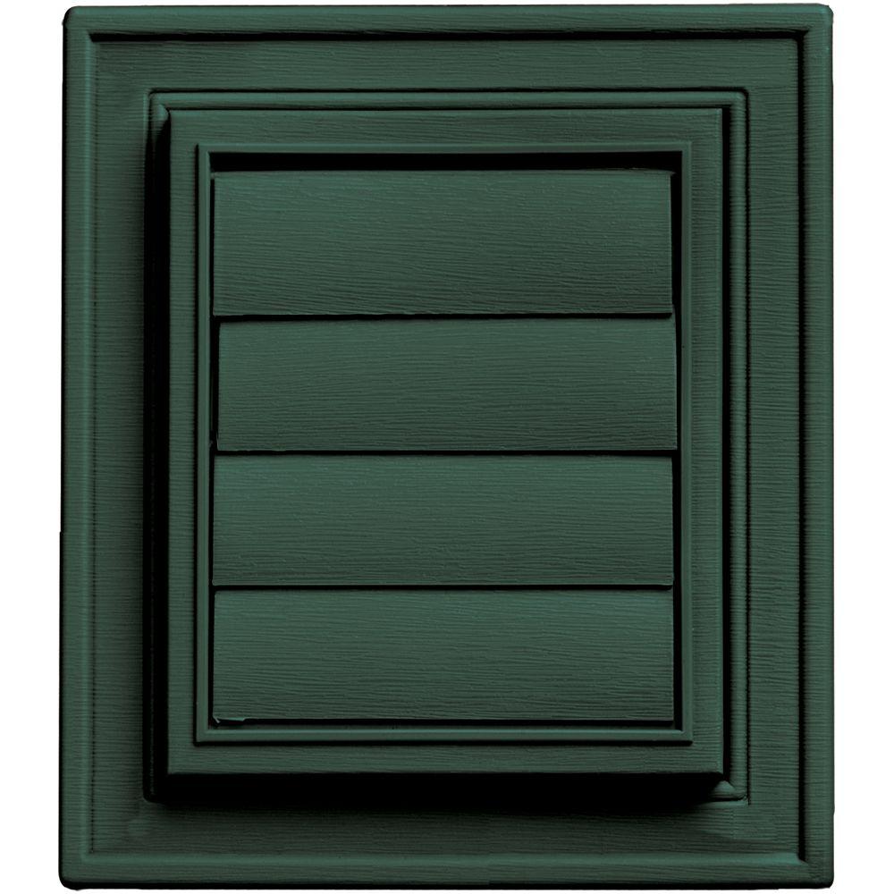 Square Exhaust Siding Vent #028-Forest Green - Super Arbor