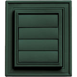 Square Exhaust Siding Vent #028-Forest Green - Super Arbor