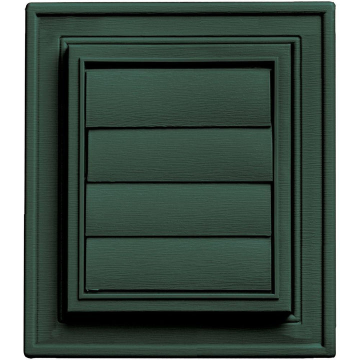 Square Exhaust Siding Vent #028-Forest Green - Super Arbor