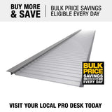 4 ft. L x 5 in. W Stainless Steel Micro-Mesh Gutter Guard (10-Pack) - Super Arbor