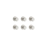 Tylo Satin Nickel Bed/Bath Door Knob (6-Pack) - Super Arbor