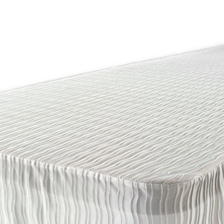 6 ft. White Table Cloth Made for Folding Tables