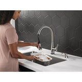 Delta Dunsley VoiceIQ Spotshield Stainless 1-Handle Deck-Mount Pull-Down Touchless Kitchen Faucet