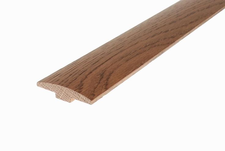 Flexco French Oak Fawn 0.419-in T x 2-in W x 78-in L Solid Wood Floor T-moulding