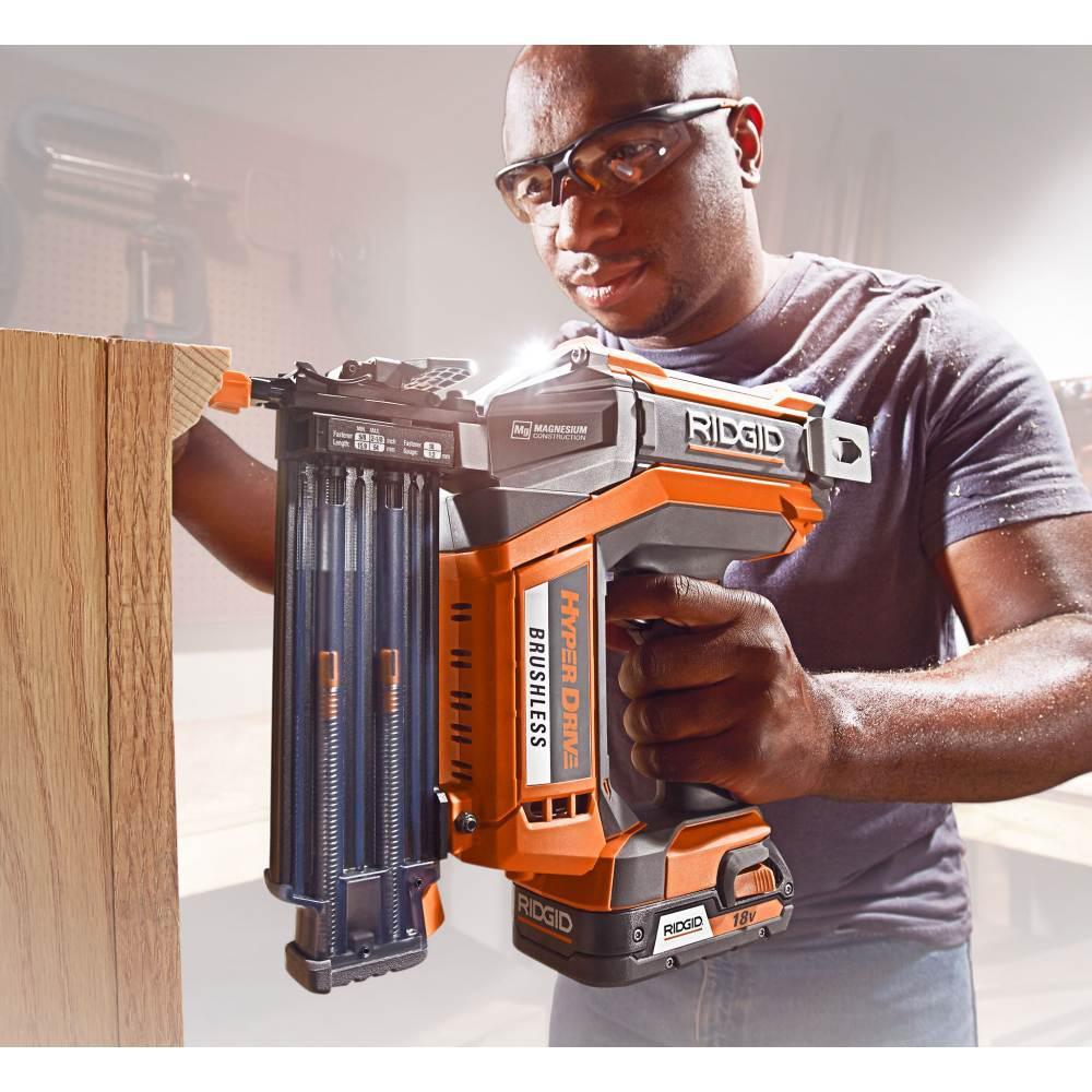 18-Volt Cordless Drill/Driver and Brad Nailer Combo Kit with (1) 2.0 Ah Battery and Charger - Super Arbor