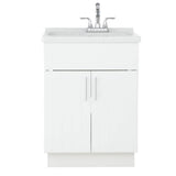 Shaker Laundry cabinet kit with pull-out faucet - Super Arbor