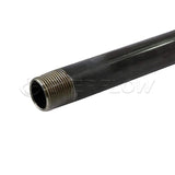 1-1/4 in. x 72 in. Black Steel Pipe