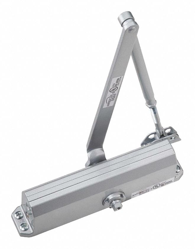 PDQ Aluminum Medium Duty Door Closer with Adjustable Mounting