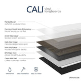 CALI Longboards Offshore Oak Brown 20-mil x 9-in W x 70-in L Waterproof Interlocking Luxury Vinyl Plank Flooring (26.62-sq ft/ Carton)