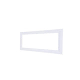 1 ft. x 2 ft. White Dimmable Edge-Lit 22-Watt 4000K Integrated LED Flat Panel Flushmount