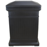 Graphite Standard Vertical Architectrual ParcelWirx Delivery Drop Box - Super Arbor