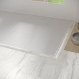 CALI Shorebreak Salt Point Travertine 0.47-in T x 1.77-in W x 72.83-in L Vinyl Reducer