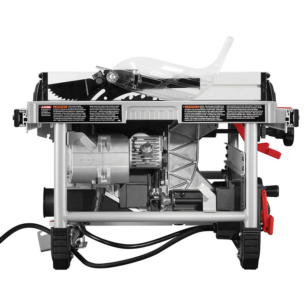 15 Amp 8-1/4 in. Portable Worm Drive Table Saw - Super Arbor