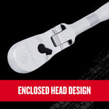 Craftsman V-Series 1/2 in. Drive Flex Head Ratchet with 96 Teeth