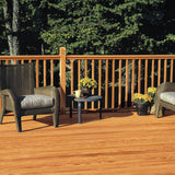 2 in. x 2 in. x 48 in. Cedar Eased Edge Baluster (8-Pack) - Super Arbor