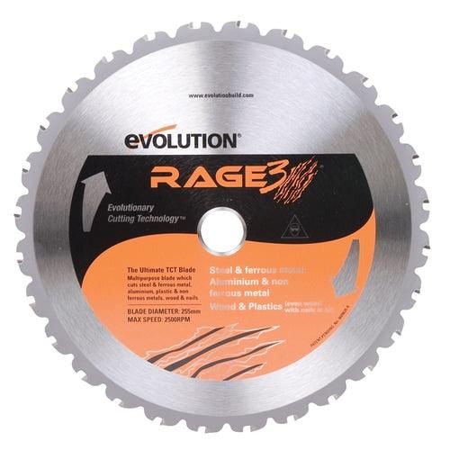 Evolution 10-in 28-Tooth Tungsten Carbide-Tipped Steel Miter Saw Blade