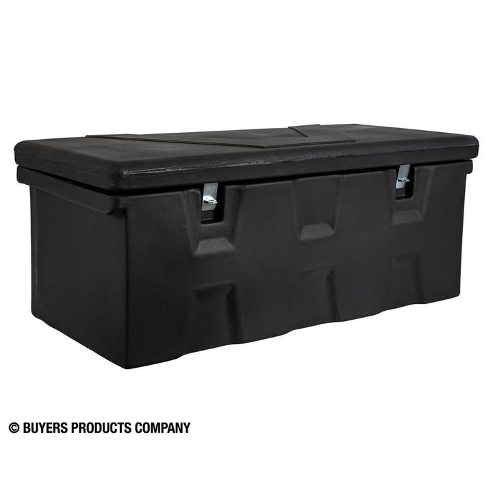 17.25 in. x 19 in. x 44 in. Matte Black Plastic All-Purpose Truck Tool Box Chest - Super Arbor