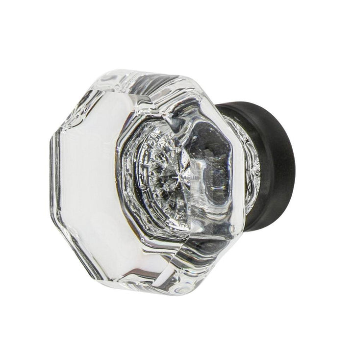 Waldorf Crystal 1-3/8 in. Cabinet Knob in Timeless Bronze - Super Arbor