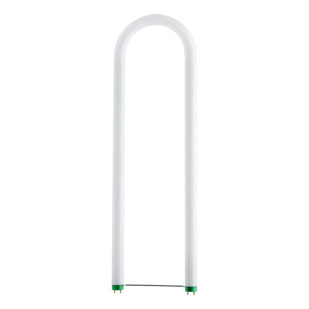 32-Watt Linear T8 U-Bend Alto Fluorescent Tube Light Bulb Bright White (3500K) - Super Arbor
