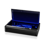 2-Gun Quick Access Electronic Combination Lock Pistol Safe with Interior LED Light in Black - Super Arbor