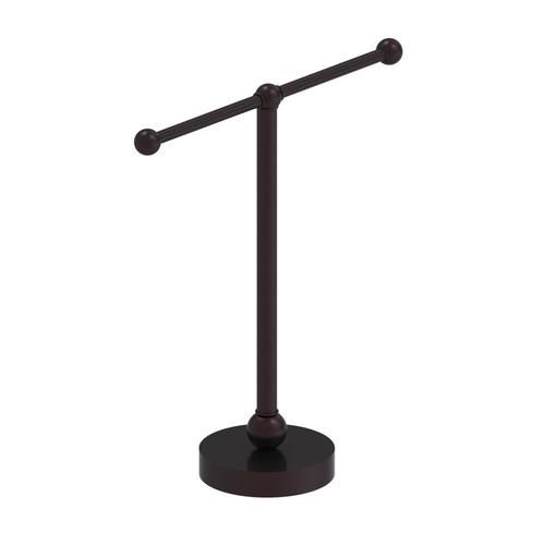 Allied Brass Antique Bronze Freestanding Towel Rack