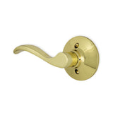 Naples Satin Nickel Right Handed Dummy Door Lever - Super Arbor