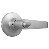Commercial 2-3/4 in. Satin Chrome Privacy Bed/Bath Door Lever - Super Arbor
