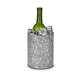 Silver Galvanized Utensil Holder Kitchen Condiment Organizer