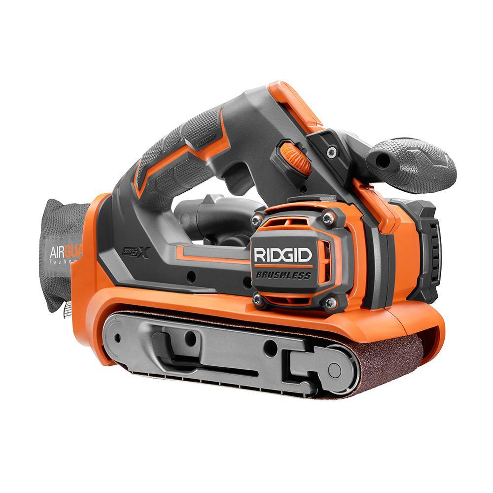 18-Volt Cordless Brushless 3 in. x 18 in. Belt Sander with 1.5 Ah Lithium-Ion Battery - Super Arbor