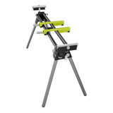 12 in. Sliding Miter Saw with LED and Miter Saw Stand with Tool-Less Height Adjustment - Super Arbor