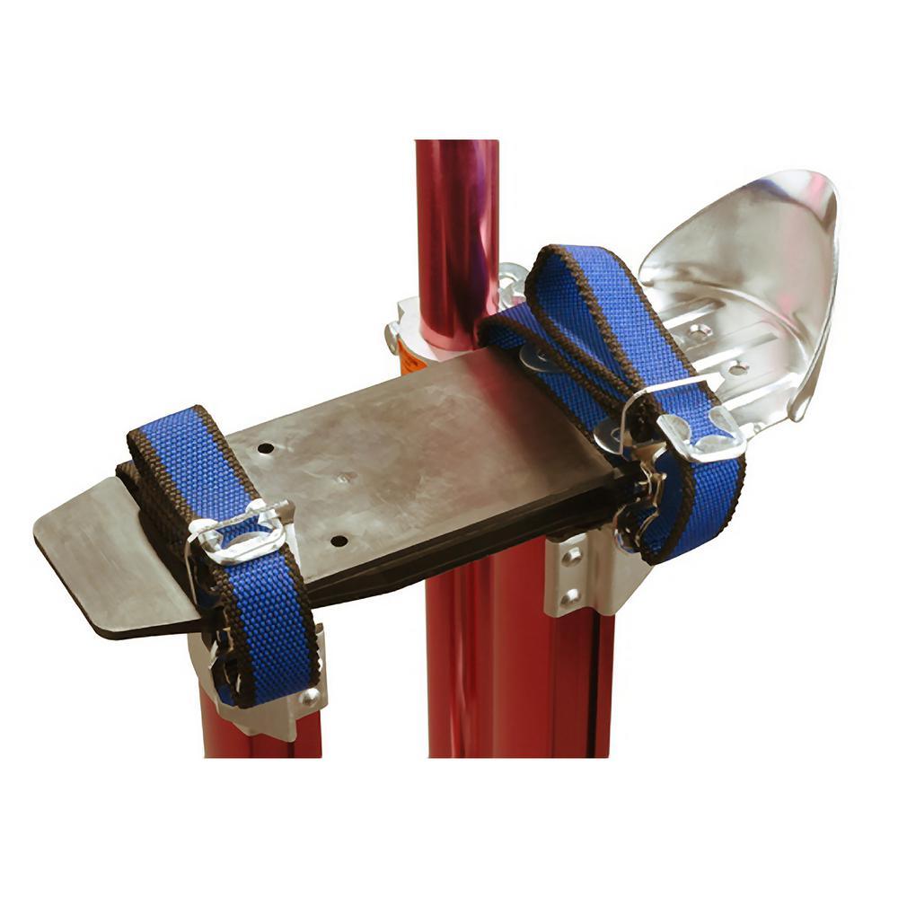 18 in. to 30 in. Adjustable Height Red Drywall, Painting, Work Stilts - Super Arbor