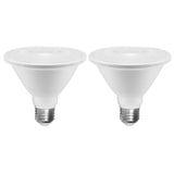 Euri Lighting 75-Watt Equivalent PAR30 Dimmable Short Neck LED Light Bulb (2-Pack)