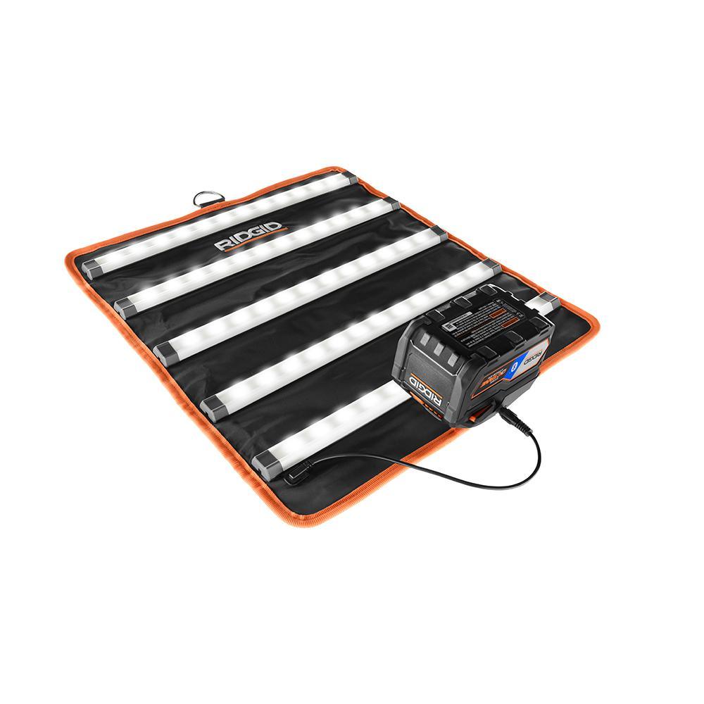 18-Volt Cordless LED Mat Light with 1.5 Ah Lithium-Ion Battery - Super Arbor