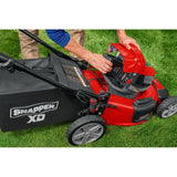 Snapper XD 19 in. 82-Volt Lithium-Ion Cordless Battery Step Sense Walk Behind Self Propelled Mower with 2.0 Battery and Charger