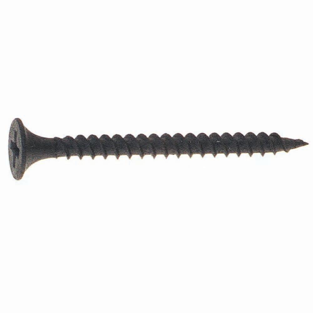 #8 x 3 in. Philips Bugle-Head Fine Thread Drywall Screws (1 lb.-Pack) - Super Arbor