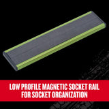 Craftsman V-Series Magnetic Socket Rail Set, 3 pc