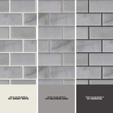 MSI Greecian White Beveled 12 in. x 12 in. x 10 mm Polished Marble Mesh-Mounted Mosaic Tile (1 sq. ft.)
