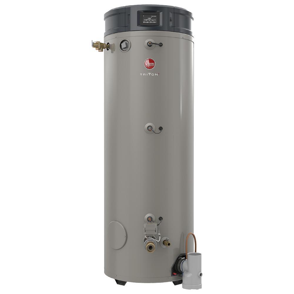 Commercial Triton Premium Heavy Duty High Eff. 80 Gal. 200K BTU ULN Natural Gas ASME Power Direct Vent Tank Water Heater - Super Arbor