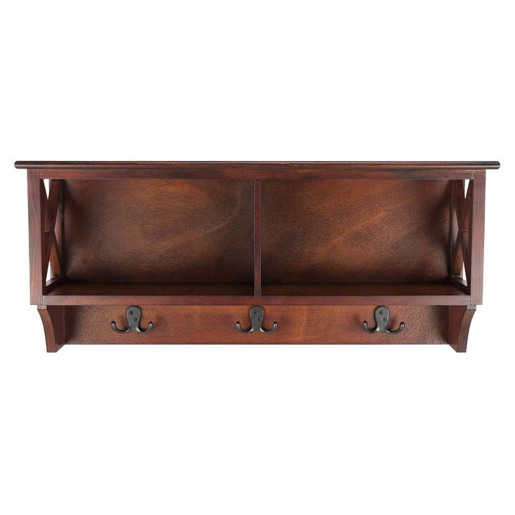 Safavieh Freya Hanging Storage Wall Rack (Cherry)