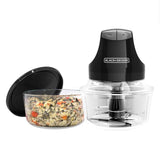 2 Speed Chopper with Two Glass Bowl