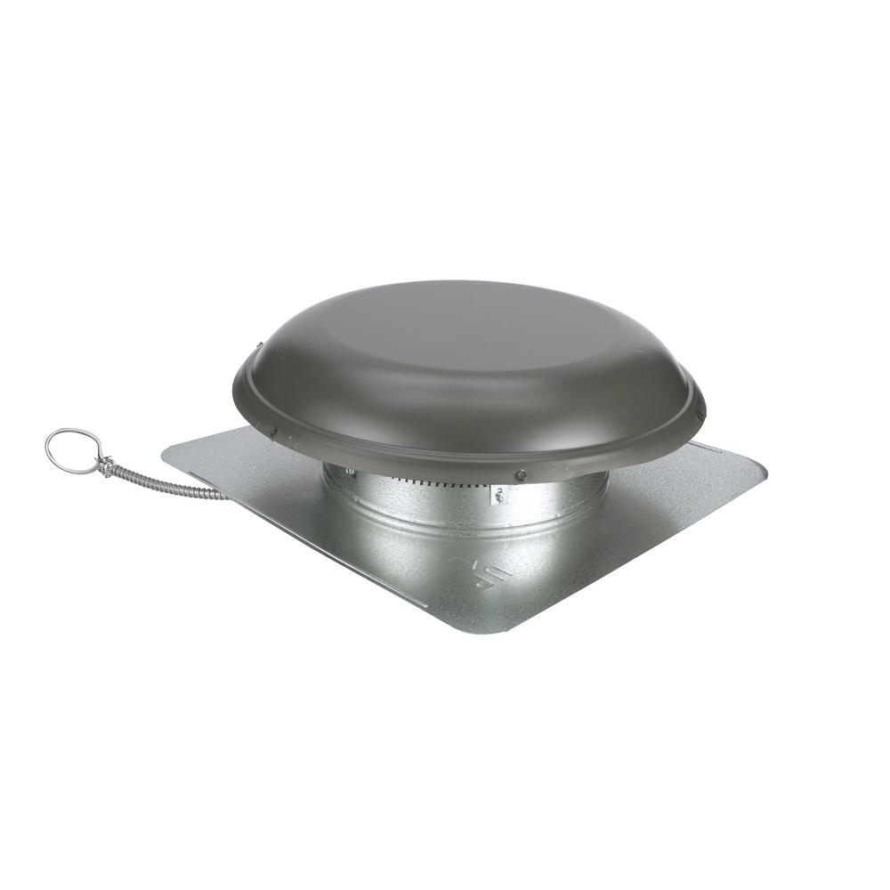 1500 CFM Weatherwood Galvanized Steel Electric Powered Attic Fan with Adjustable Thermostat - Super Arbor