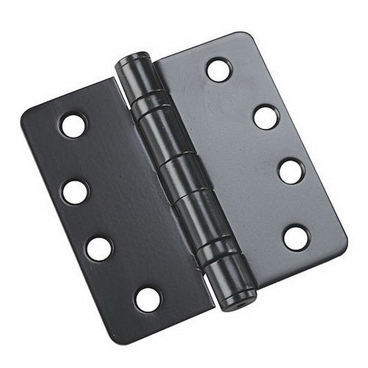 Full Mortise Inset Black Hinge (3-Pack) - Super Arbor