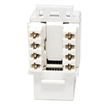 CAT 6 Punch Down Keystone in Jack/White (10-Pack) - Super Arbor