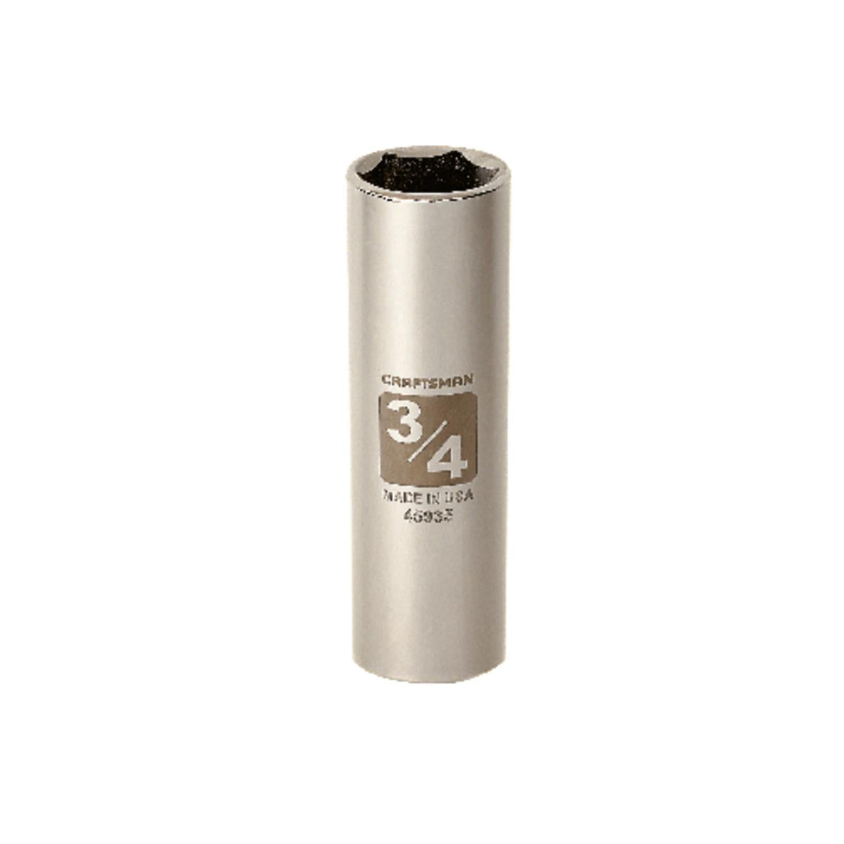 Craftsman 3/4 in. SAE 6 Point Deep Socket, 1/2 in. Drive