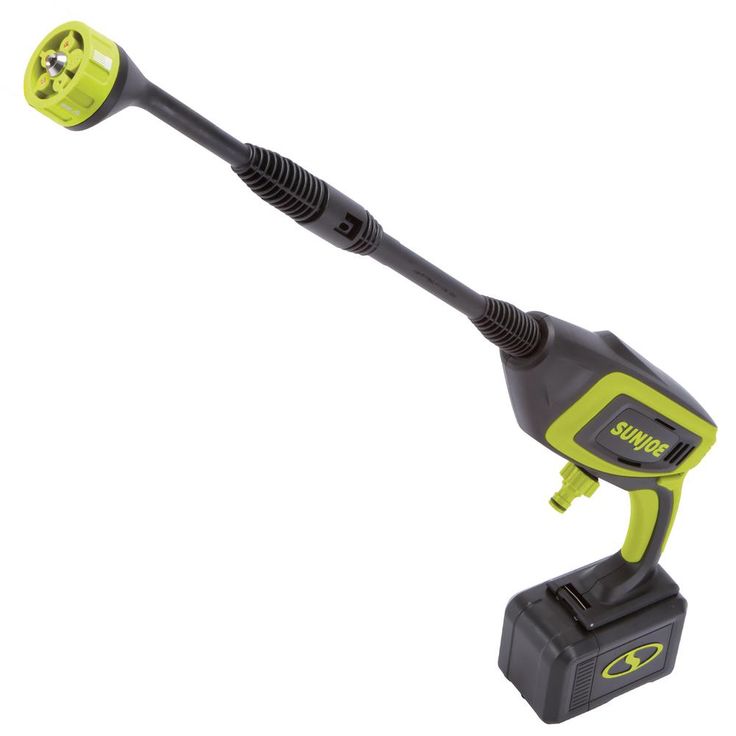 Sun Joe 24-Volt 350 PSI Max 0.6 GPM Cold Water Cordless Electric Power Cleaner (Tool-Only)