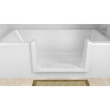 Wide Ultra-Low Bathtub Conversion Kit in White - Super Arbor